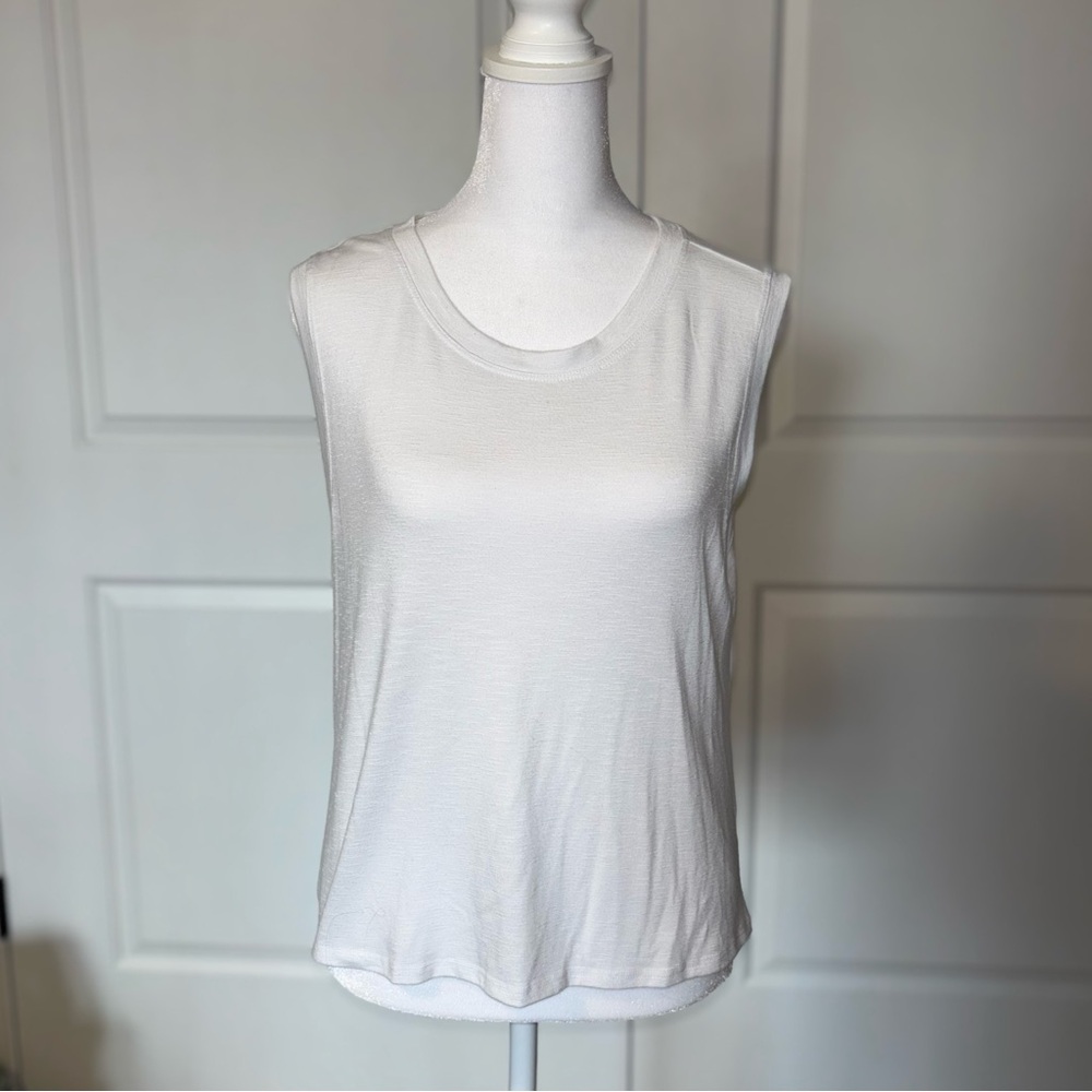 Athleta Twist Back Crop Sleeveless Shirt Size S